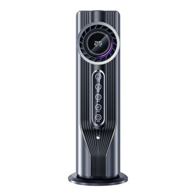 SPONGL Portable Air Conditioning Fan with 6 Speed Smal Desktop Fan Digital Display 6H Timer for Home Office Desk Outdoor Bedroo