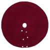 Christmas Tree Skirt Apron Red Nonwoven Covers Sundries Home Xmas view 1