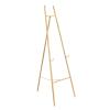 Adjustable Easel, Gold Folding Easel Stand, Poster Photo Display Easel, Portable Floor Easel for Artists, Adults and Beginners, 148Cm Tall view 1