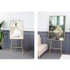 Adjustable Easel, Gold Folding Easel Stand, Poster Photo Display Easel, Portable Floor Easel for Artists, Adults and Beginners, 148Cm Tall view 4
