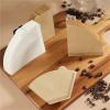 100pcs Coffee Filters Disposable 1-4 Cups 02 Cone Coffee Strainer Bag Pour Over Household Accessories(100pcs U02 set) view 3