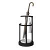 ZUGIATP Metal Umbrella Stand Hotel Commercial Large-Capacity Standing Umbrella with Removable Drip Tray for Hallway Home Office Decor(B) view 1