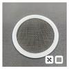 304 Stainless Steel Tri-Clamp Gasket with PTFE Filter Screen for Home Brewing - 38/51/63/76/102mm, 10-500 Mesh(60Mesh 91mmod-3Inch Tc) view 4