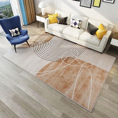 Graphene Electric Heated Carpet Floor Heater, Heated Floor Mat Heater Area Rug, Electric Heating Pad Foot Warmer w/Timer Adjustable Thermostat(B,63x94.5in)