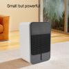 FLEXMAN 1000Sq Ft Semiconductor Dehumidifier with Digital Display Defrost Function Timer Water Full Alert Auto Shut Off 7 Color Ambient Light for Home Bedroom Basement view 2