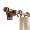 39.37-125.98-inch Wooden Curtain Mushroom-shaped Roman Curtain Rods, Moisture-resistant And Break-resistant.(100 cm (39.37 in),Single rod) view 1