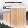 39.37-125.98-inch Wooden Curtain Mushroom-shaped Roman Curtain Rods, Moisture-resistant And Break-resistant.(100 cm (39.37 in),Single rod) view 3
