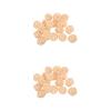 LOGOFUN 100PCS Natural Rattan Balls for Home Decor Vase Fillers Christmas Crafts Centerpiece Display Party Decor - Beige 3cm view 3