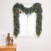 2Pcs Cedar Garland for Christmas Decoration - 6FT Real Touch Cedar Garland, Realistic Winter Greenery for Mantel, Fireplace, Table, Door Christmas Garlands Real Touch view 2