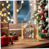 Advent Candle Holder Detailed Nativity Set Mary Joseph Baby Jesus Angel Christmas Centerpieces Ideal for Spiritual Decorative Use view 4