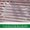 Air Conditioner Fence Wood, Free Standing Privacy Fence Panels for Outside, Outdoor Trash Can Screens, Air Conditioning Fences Screen Cover Flower Rack view 4