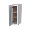 HCIOAN Solid Wood Wall Cabinet-RTA Single Door with Adjustable Shelves for Kitchen,Bathroom, Medicine Cabinet-Durable, Space-Saving, Easy Installation (SK-White, 21" W x 12" D x 36" H) view 2