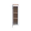 HCIOAN Solid Wood Wall Cabinet-RTA Single Door with Adjustable Shelves for Kitchen,Bathroom, Medicine Cabinet-Durable, Space-Saving, Easy Installation (SK-White, 21" W x 12" D x 36" H) view 4