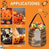 Desert Rocks Trick Or Treat Bag Halloween Candy Bags Reusable Party Favor Bag for Christmas & Gift Exchange view 3