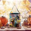 Colorful Sea Turtle Trick Or Treat Bag Halloween Candy Bags Reusable Party Favor Bag for Christmas & Gift Exchange view 3