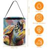 Colorful Sea Turtle Trick Or Treat Bag Halloween Candy Bags Reusable Party Favor Bag for Christmas & Gift Exchange view 4