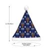 Lbacwy Happy Hanukkah Jewish Chanukah Holiday Christmas Hat Santa Hat Adults Xmas Hats For Costume Party Accessory Decoration view 4