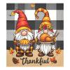 ALAZA Dishwasher Magnet Cover Thanksgiving Gnomes Dish Washer Cover Dishwasher Sticker Refrigerator Wash Machine Magnetic Covers 23 x 26 inches view 2