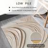2.6x8 Abstract Wave Runner Rug for Hallway, Washable 3D Modern Rug Runner Non Slip, Abstract Wave Home Decor Carpet for Kitchen, Bedroom, Entryway, Laundry Room, Ultra Thin Soft E134 view 4
