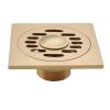 All Copper Anti-Odor Bathroom Drainage Floor Shower Drain Bathtub Shower Drainer Drain(1) view 1