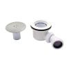 Elegant Shower Drain Trap Plastic & Metal Shower Tray Bathroom Spare view 2