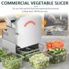 200W Electric Vegetable Cutter - Commercial Scallion Slicer & Spring Onion Chopper for Ginger, Chili, Potato, Cucumber - 150kg/hour Green Onion, Celery, Parsley Chopper view 2