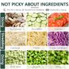 200W Electric Vegetable Cutter - Commercial Scallion Slicer & Spring Onion Chopper for Ginger, Chili, Potato, Cucumber - 150kg/hour Green Onion, Celery, Parsley Chopper view 4