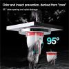 One Way Valve Drain Cover Anti Odor Floor Drain Sewer Strainer Plug Shower Drainer Seal Stopper Kitchen Bathroom Accessories(40-48mm) view 3