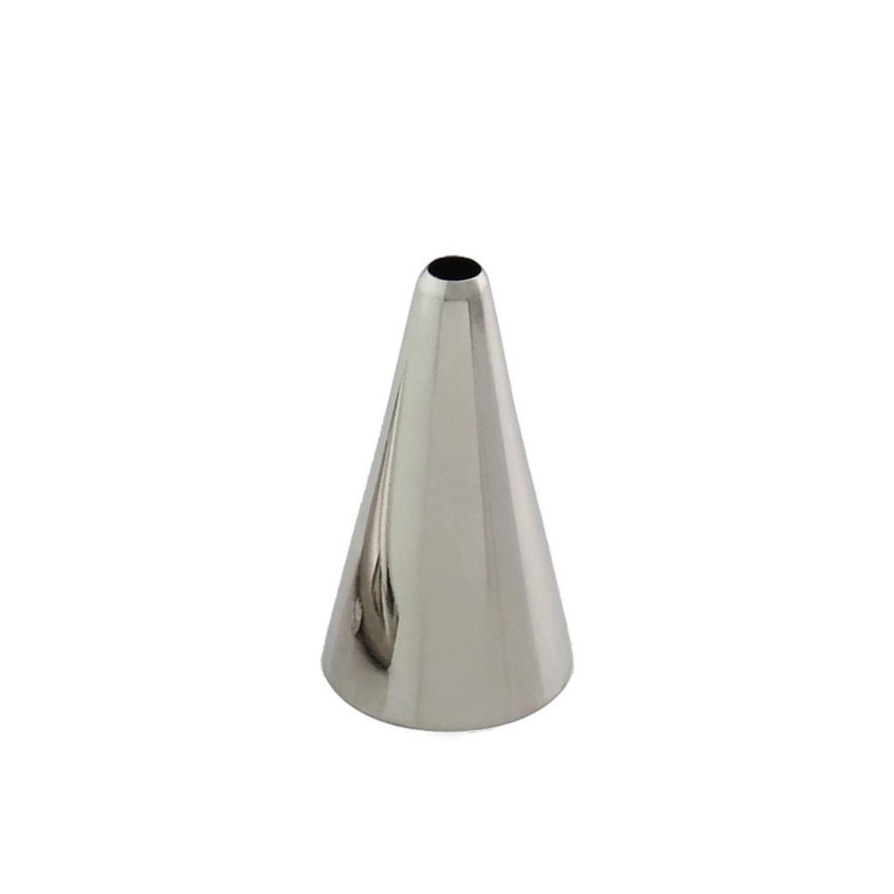Piping Bags Round Small Hole Decorating Tip,Stainless Steel Icing Piping Tips Cake Decorating for Frosting Cookie, Cupcake
