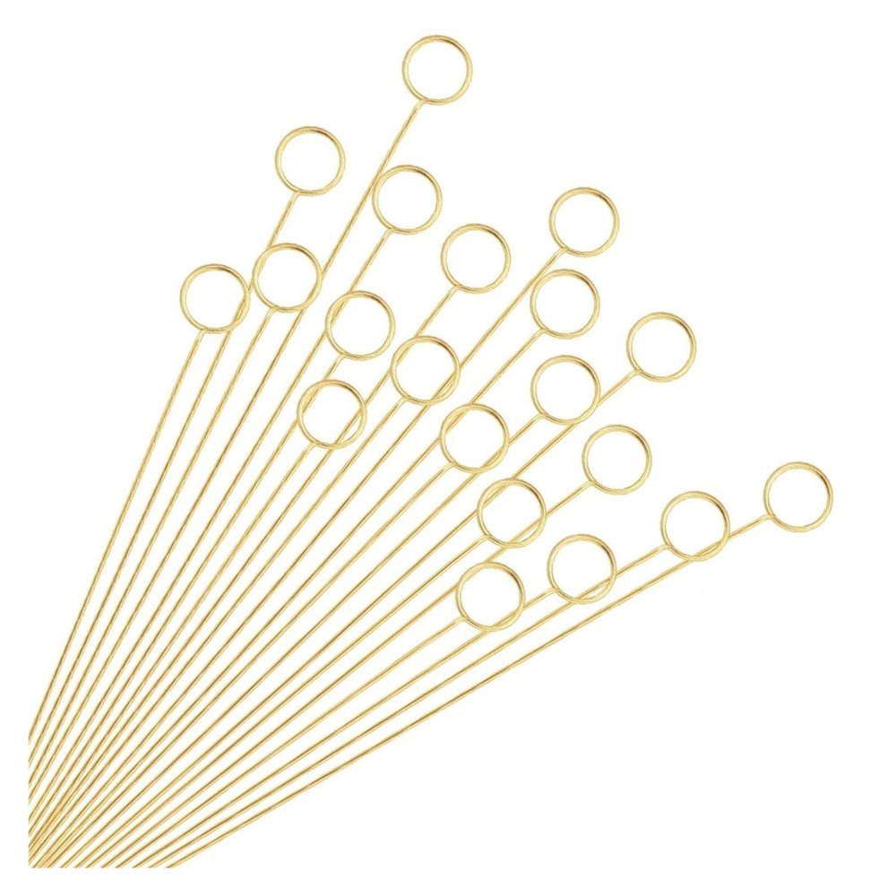 20/40Pcs Floral Card Holder Picks Metal Wire Place Picture Holders For Wedding Party For Wedding Party(20Pcs Round)