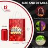 12 Pixel Birthday Favor Bags with Handles - Kids Party Candy Favor Bags, Video Game Party Decoration Supplies, for Boys and Girls Pixel Birthday Decoration view 3