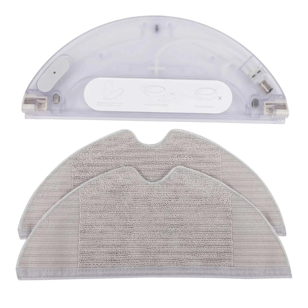 3PCS Robot Vacuum Cleaner Replacement Water Tank Cleaning Cloth Fitting Compatible For Mi 1C Mop Pro Home Vacuum,Replacement Parts