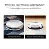 3PCS Robot Vacuum Cleaner Replacement Water Tank Cleaning Cloth Fitting Compatible For Mi 1C Mop Pro Home Vacuum,Replacement Parts view 3