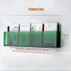 40cm 60cm 100cm Long Living Room Magazine Rack, Acrylic Wall Mounted Magazine Holder, Book Literature Document Holder, Leaflet Display Stand(Green,Length 60cm/23.6") view 4
