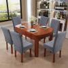 High Back Chair Cover Dining Chair Slipcovers Washable Back Chair Protectors Covers for Kitchen Dining Room Chair Covers Set of 2/4/6/8 view 2
