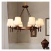 American Style Design Chandelier Simple Living Dining Table Bedroom Study Pendant Light Home Decor Hanging Lamp,luminaire view 1