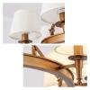American Style Design Chandelier Simple Living Dining Table Bedroom Study Pendant Light Home Decor Hanging Lamp,luminaire view 3