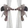1 Pair Cute Animal Curtain Tiebacks Holdbacks Buckle Hook Fastener Cartoon Curtain Ties Decorative Rope Window Decoration Accessories for Living Room Bedroom view 1