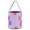 Halloween Trick Or Treat Bag Durable, Colorful Paw Prints Candy Tote Bag Reusable Gift Bags for Party view 1