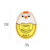 cunueae Cute Boiled Egg Timer Boil Eggs Thermometer Eggs Color Changing Cooking Temperature Observer Kitchen Gadget Soft Hard Boiled Egg Timer view 3
