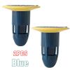 2pcs Deodorant Drain Core Toilet Bathroom Floor Drainer Cores Sewer Pest Control Silicone Anti-Odor Artifact Water Seal No Smell(Upgrade-Blue) view 3