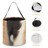 Large Halloween Tote Treat Bags Pomeranian Dog Printed Halloween Goodie Candy Bags,Snack Grocery Tote with Handles view 4