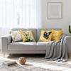 PTHJZJH Daisy Pillow Covers 18x18 inch Set of 4 Butterfly Yellow Modern Floral Nature Decorative Throw Pillow Cases Holiday Decorations for Sofa Couch Farmhouse Home view 4
