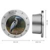 Heron Timer,Chef Cooking Timer Clock, Countdown Reminder No Batteries Required- Exquisite Stainless Steel Body for Exercise Outdoors view 2