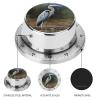 Heron Timer,Chef Cooking Timer Clock, Countdown Reminder No Batteries Required- Exquisite Stainless Steel Body for Exercise Outdoors view 3