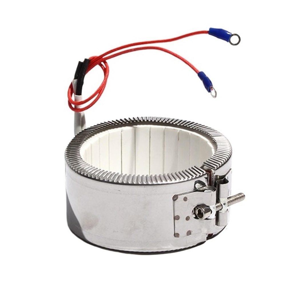 90mm Inner Diameter 50~90 Height Ceramic Band Heater 110V 220V 380V 650W 750W 850W 950W 1150W Heating Element(110V,850W 90x70mm(DxH))