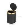 BESPORTBLE Automatic Touchless Trash Can with Lid Smart Sensor Wastebasket for Bathroom Bedroom Kitchen Office Odor-Sealed Large Capacity Black Bin for Home Use view 2