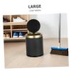 BESPORTBLE Automatic Touchless Trash Can with Lid Smart Sensor Wastebasket for Bathroom Bedroom Kitchen Office Odor-Sealed Large Capacity Black Bin for Home Use view 3
