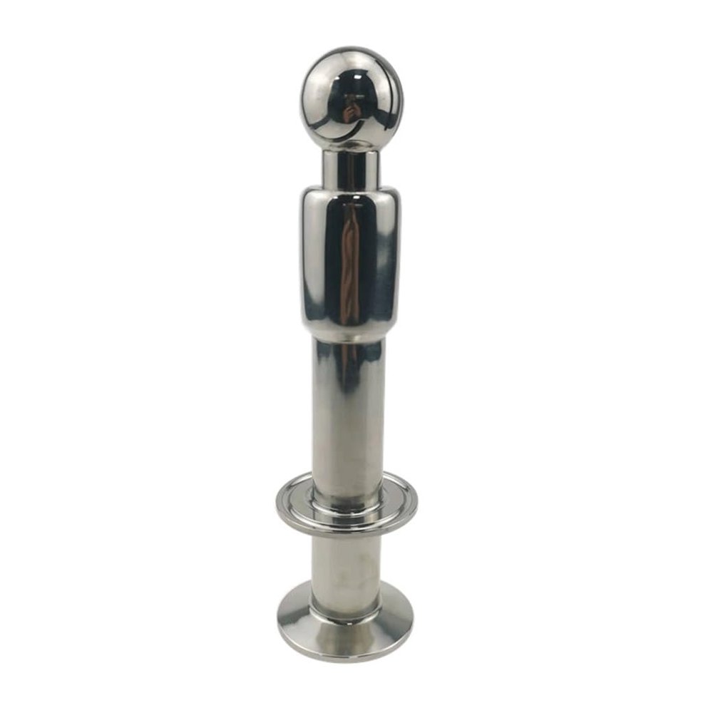 1pc Stainless Steel Rotating CIP Spray Ball for Home Improvement - 1.5" Tri-Clamp Tank Cleaning Solution(1.5Inx1.5In)