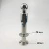 1pc Stainless Steel Rotating CIP Spray Ball for Home Improvement - 1.5" Tri-Clamp Tank Cleaning Solution(1.5Inx1.5In) view 2
